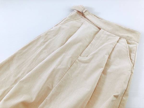 GUコーデュロイスカート1990円が優秀！　季節感も着回し力も◎