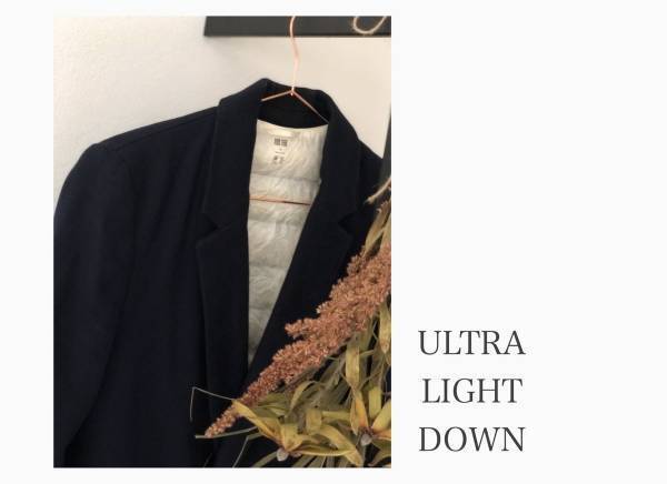 UNIQLOの神アイテム「ウルトラライトダウン」で冬支度。ジャケットのインナーにも◎