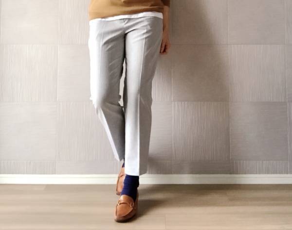 UNIQLOアンクルパンツで、動きやすい＆洗いやすい＆きちんと見えの帰省コーデ