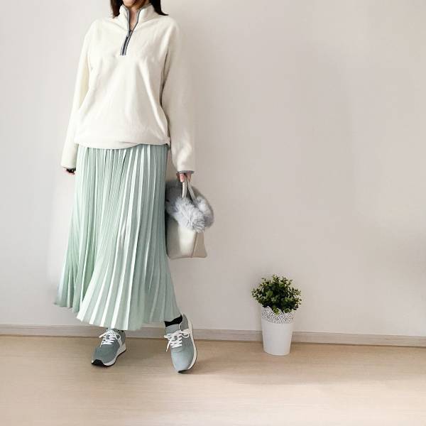 UNIQLOメンズフリースが優秀！　オーバーサイズで垢抜けコーデ