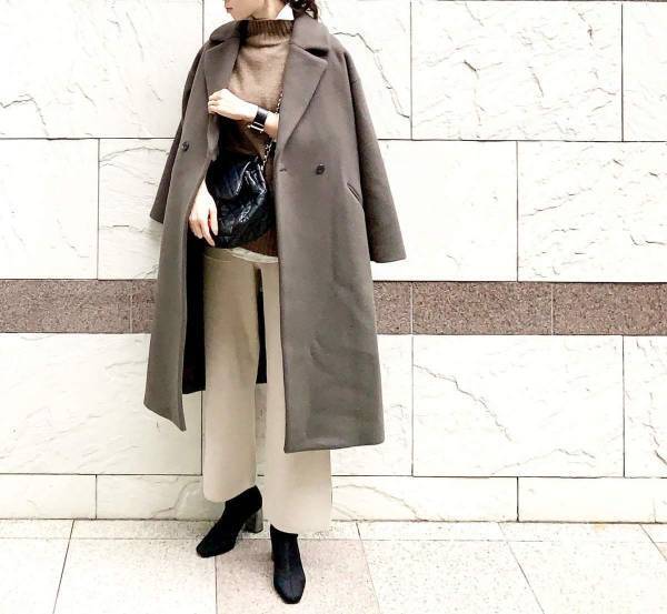 GUニットパンツ1990円が買い！　おしゃれ＆暖かなきれいめコーデ