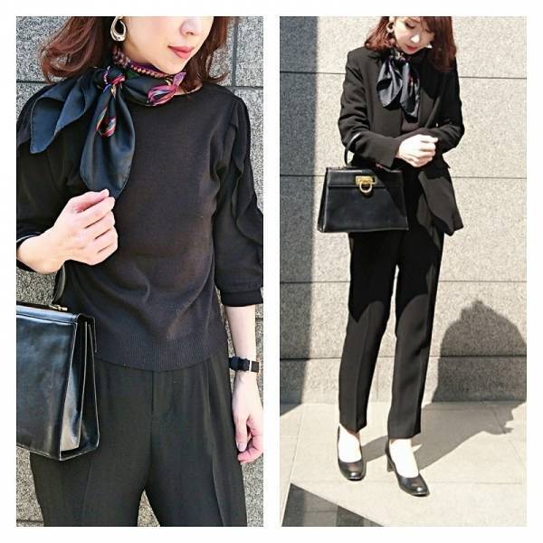 普段の装いをアップデート！　スカーフを使ったコーデ６選