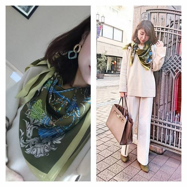 普段の装いをアップデート！　スカーフを使ったコーデ６選