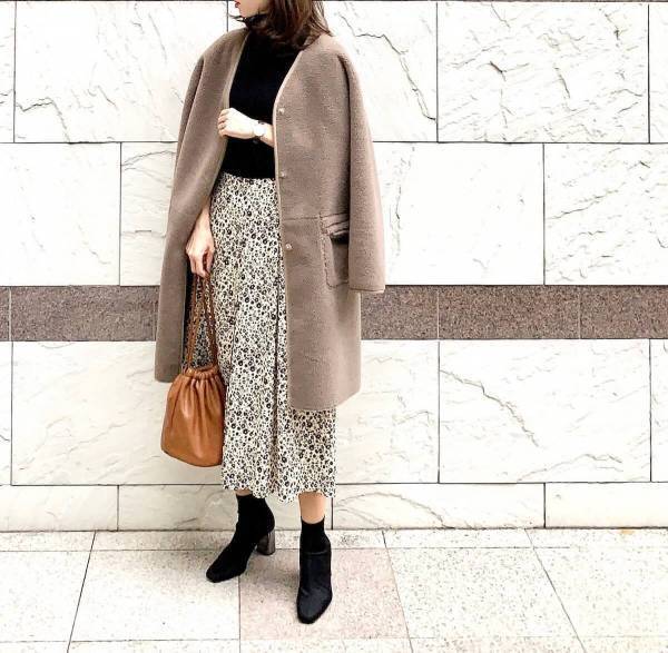 UNIQLO「カシミヤセーター」１〜３月の着まわしコーデ。冬〜春のおしゃれは万全！