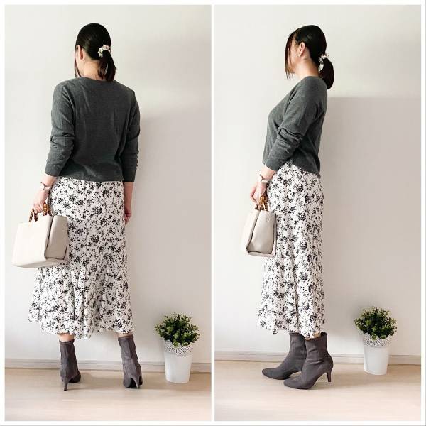 UNIQLOのマーメイドスカートが優秀！　美シルエットで簡単細見え