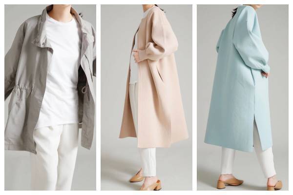 花咲く季節のおすすめ着映えアウター２選。華やかカラーで春気分が急上昇！