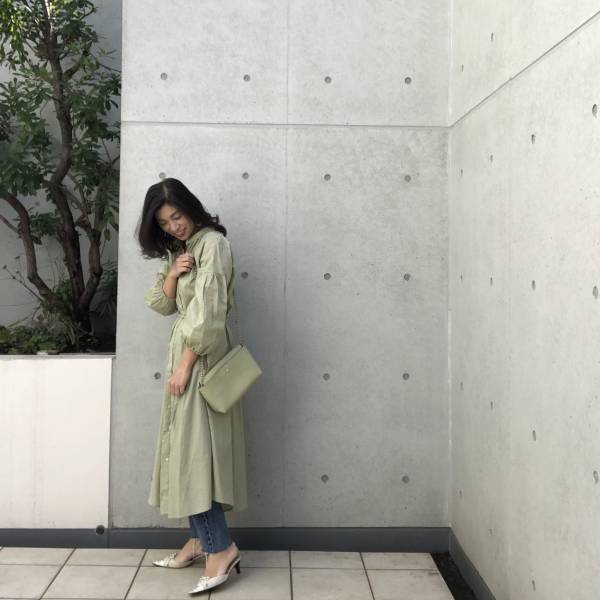 GU新作「無敵ワンピ」で絶対叶う！　大人上品“抜け感”コーデ。