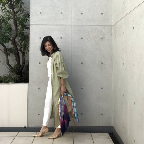 GU新作「無敵ワンピ」で絶対叶う！　大人上品“抜け感”コーデ。