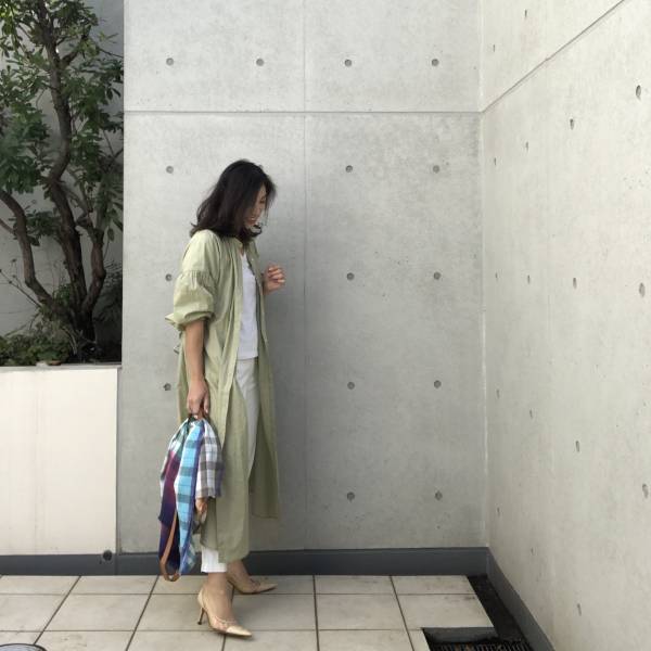 GU新作「無敵ワンピ」で絶対叶う！　大人上品“抜け感”コーデ。