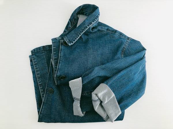 無印良品で見つけた４桁春アウター！ デニムコートで大人の着こなし