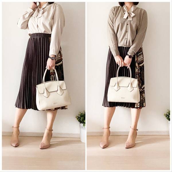 UNIQLO「レーヨンボウタイブラウス」が優秀。“大人可愛い”が簡単に。