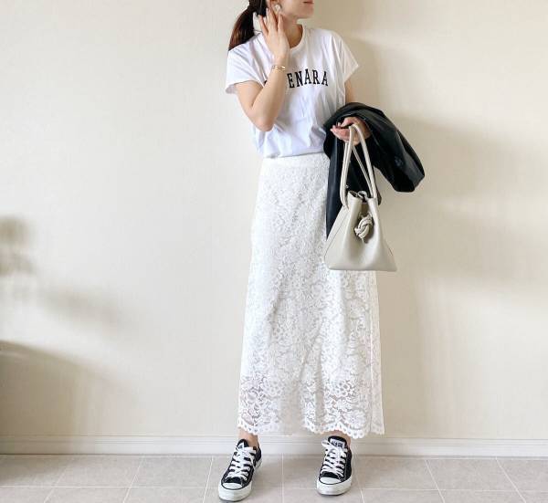 この春は「足元コンバース」で“脱コンサバ”がおすすめ！