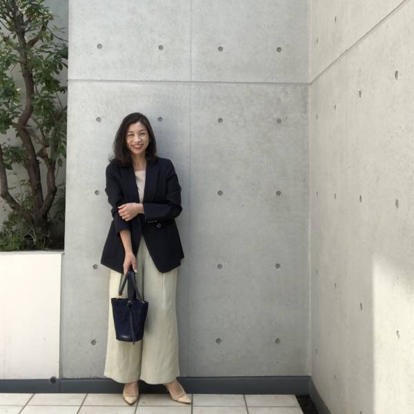 GU定番人気「リネンブレンドワイドパンツ」でヘルシー＆上品コーデ