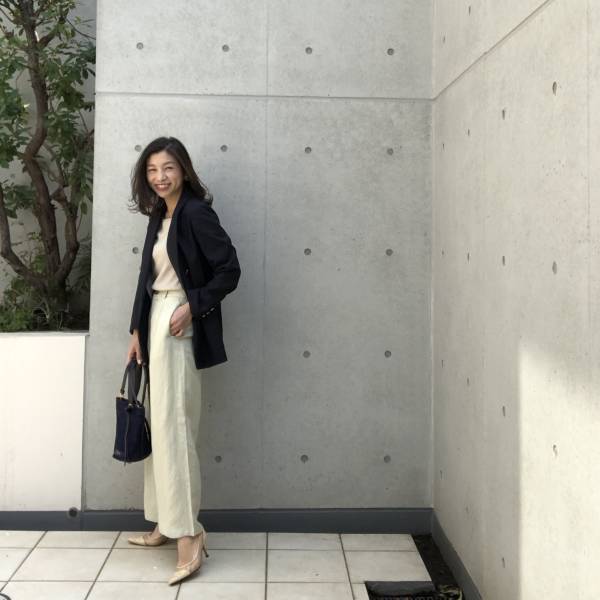 GU定番人気「リネンブレンドワイドパンツ」でヘルシー＆上品コーデ