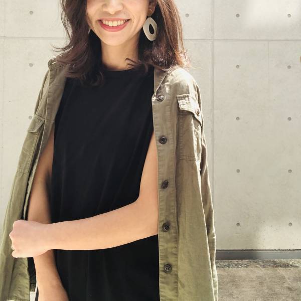 【GU】990円“無敵ワンピ”。 Iラインでスタイルアップが叶う