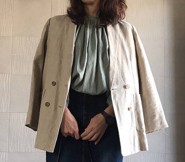 GUリネンブラウスが２度おいしい！ “細見え”と“若見え”を同時に叶えるプチプラコーデ