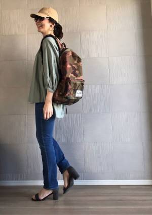 GUリネンブラウスが２度おいしい！ “細見え”と“若見え”を同時に叶えるプチプラコーデ