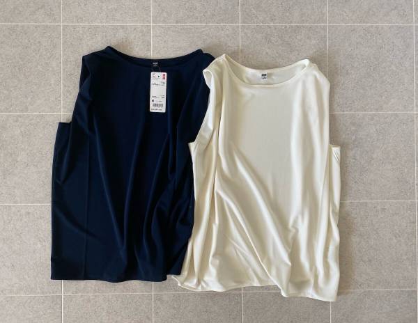 【UNIQLO】二の腕を自然にカバー！ 大人にうれしいプチプラノースリーブ