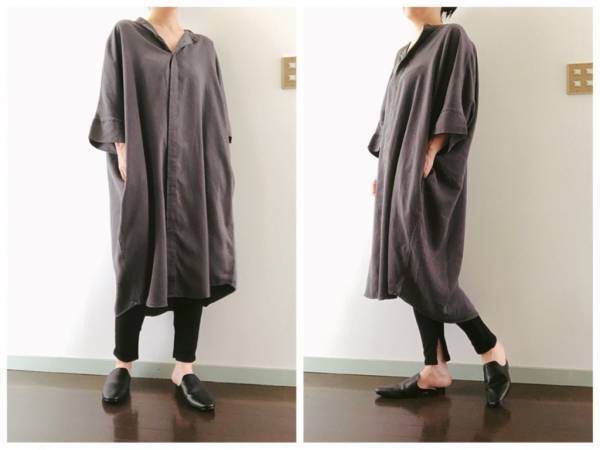 【無印良品】リヨセルワンピで快適！ 大人女性のステイホーム週間に