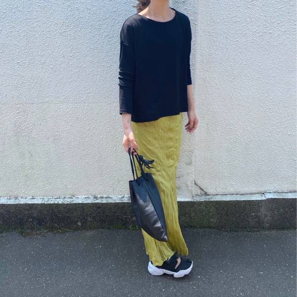 やっぱりマキシ丈が好き！ 大人のおしゃれなカジュアルコーデ術