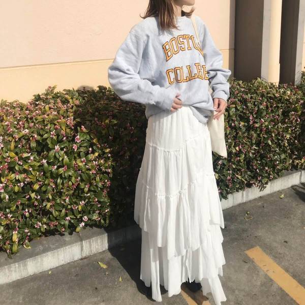 やっぱりマキシ丈が好き！ 大人のおしゃれなカジュアルコーデ術