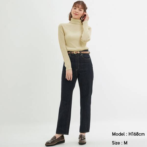 GU“神デニム”×しまむらTシャツの王道コーデをおしゃれに進化！