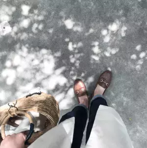 GU“神デニム”×しまむらTシャツの王道コーデをおしゃれに進化！