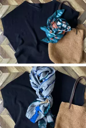 夏こそ！ 自宅でガシガシ“洗える”黒ニットをシック着こなして