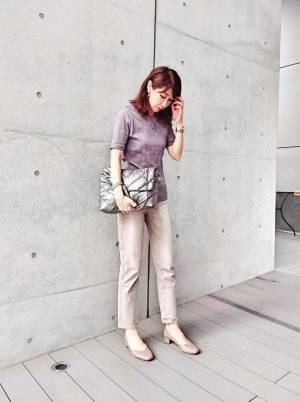 【UNIQLO】リブTシャツが高コスパ！ 大人女性をきれいに見せてくれます