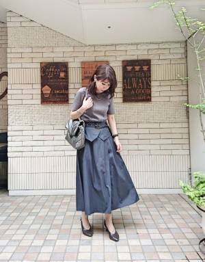 【UNIQLO】リブTシャツが高コスパ！ 大人女性をきれいに見せてくれます