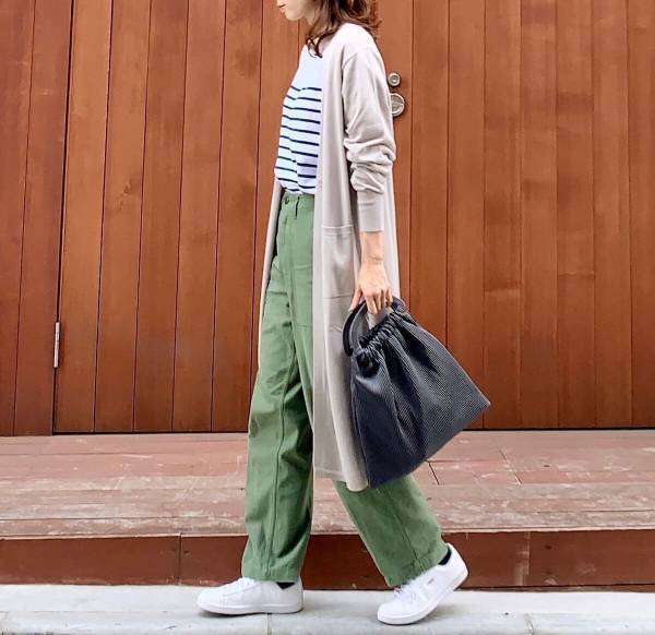 着回し力抜群の【UNIQLO】UVカットスリットロングカーディガン