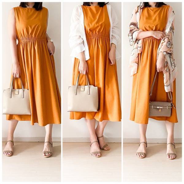 GU細見えワンピが買い！ 1290円で叶える初夏の大人コーデ