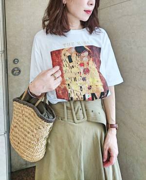 ZARAで見つけた！ グスタフ・クリムトのアートTシャツがおしゃれ！