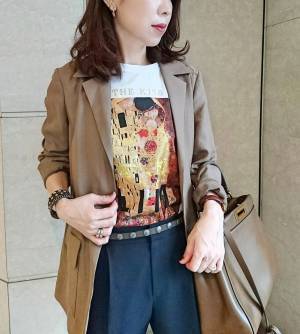 ZARAで見つけた！ グスタフ・クリムトのアートTシャツがおしゃれ！