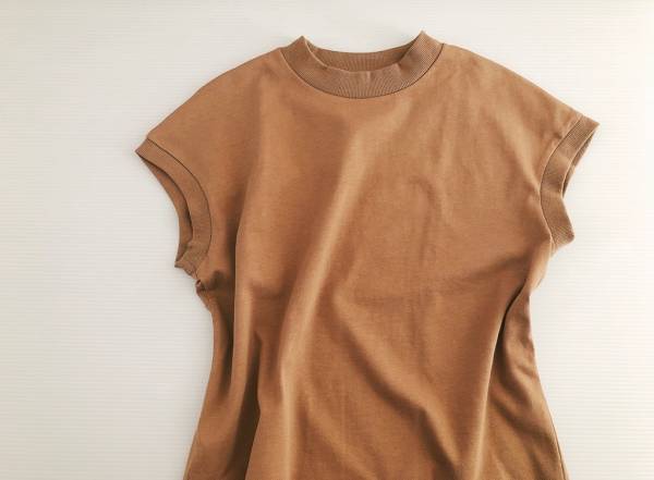 【無印良品】フレンチスリーブTシャツ1490円。優秀すぎてリピ確定！