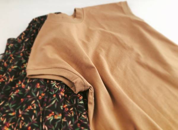 【無印良品】フレンチスリーブTシャツ1490円。優秀すぎてリピ確定！