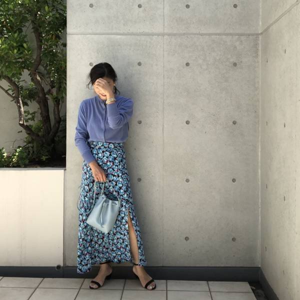 【UNIQLO】UVカットスーピマコットンカーディガンで叶える梅雨の華やかコーデ