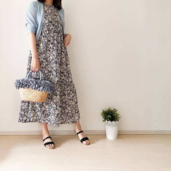 GU（ジーユー）花柄ワンピが優秀！ リゾート気分を満喫しよう