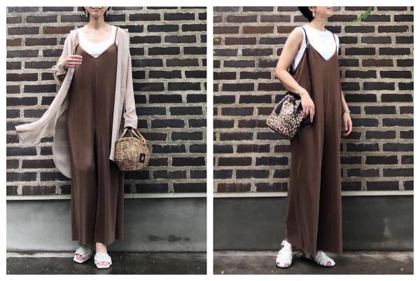 【しまむら 他】アラフォーだってサロペットが着たい‼︎ 大人上品な着回し術