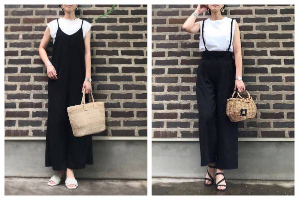 【しまむら 他】アラフォーだってサロペットが着たい‼︎ 大人上品な着回し術