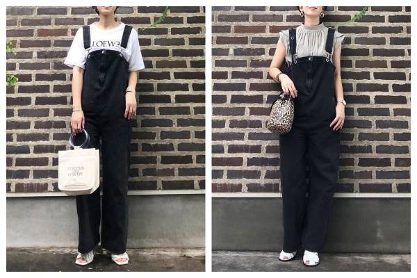 【しまむら 他】アラフォーだってサロペットが着たい‼︎ 大人上品な着回し術