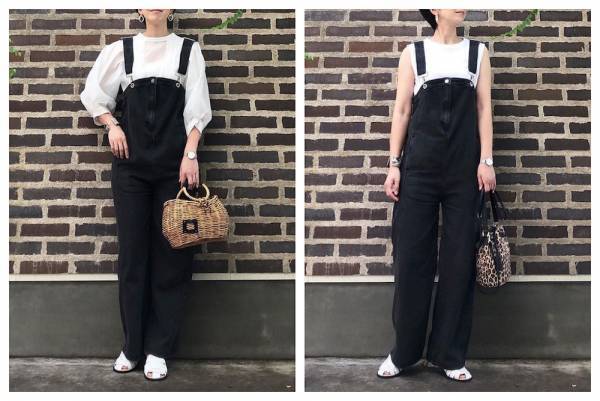 【しまむら 他】アラフォーだってサロペットが着たい‼︎ 大人上品な着回し術