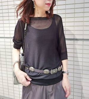 【UNIQLO】U2000でトレンドが楽しめる！ ライトシアーボートネックセーター