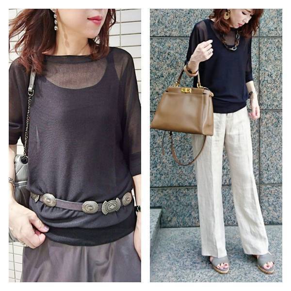 【UNIQLO】U2000でトレンドが楽しめる！ ライトシアーボートネックセーター