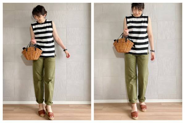 大人のプチプラショップ巡りで出逢った！ AMERICAN HOLICのボーダーTが40代コーデに◎