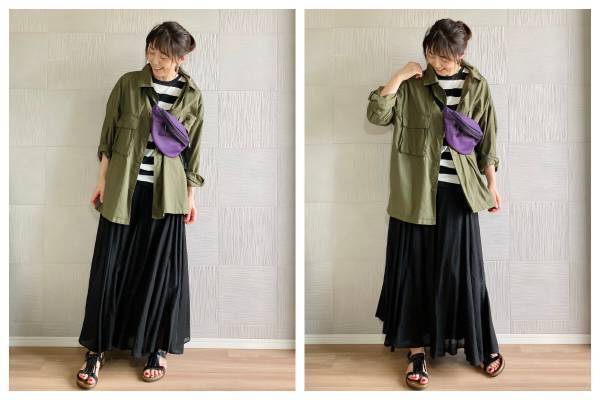 大人のプチプラショップ巡りで出逢った！ AMERICAN HOLICのボーダーTが40代コーデに◎