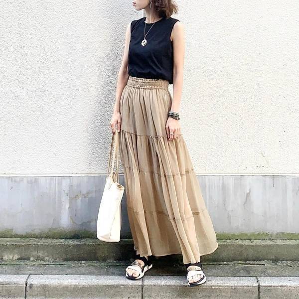 【ユニクロ】シンプルTでアラフォー休日コーデをスタイルアップ！