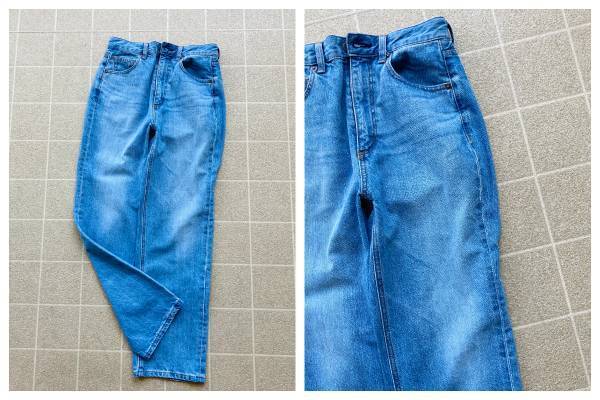 【GU】新色ハイウエストストレートジーンズで体型カバー＆おしゃ見え！ 40代女性が素敵に着こなすポイントとは？