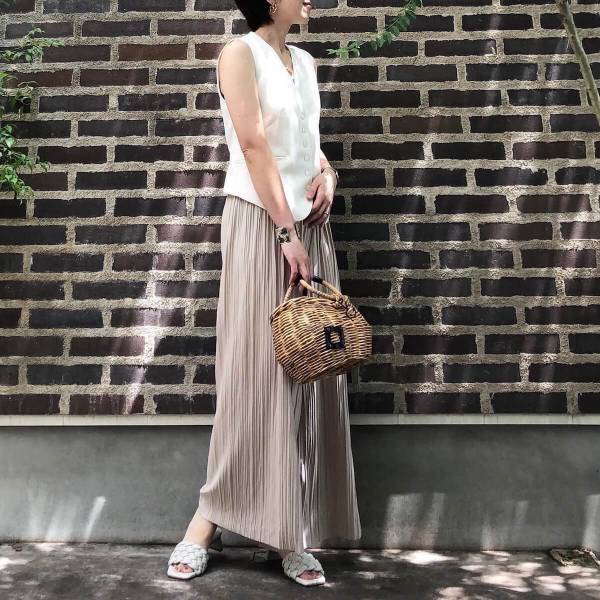 【GU、ZARA、DHOLIC】アラフォー×ノースリーブの正解コーデはコレ！