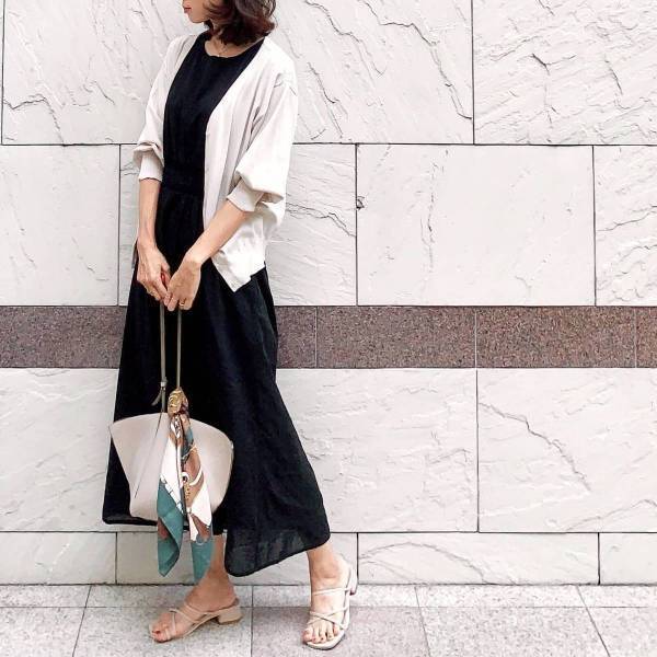 GUのパフスリーブカーディガン990円が高見え＆今から秋まで着られておすすめ